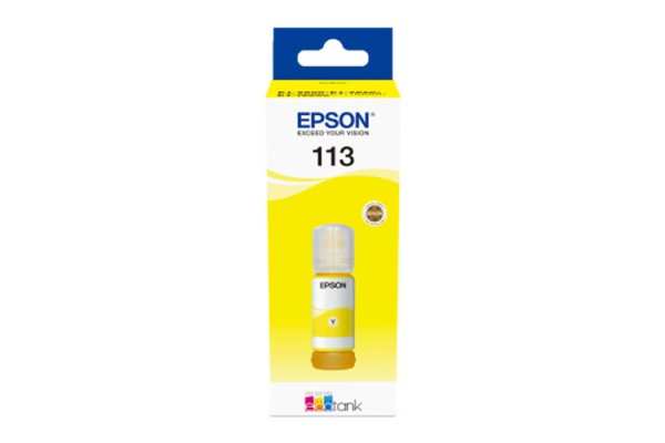 Epson 113 Yellow Bottle of Pigment Ink - 70ml.