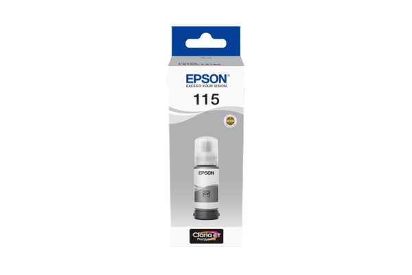 Epson 115 Grey Bottle of Dye Ink - 70ml.