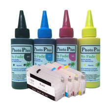 Refillable cartridge set Compatible with HP 950 & HP 951 Cartridges. Refillable cartridge set Compatible with HP 950 & HP 951 Cartridges.