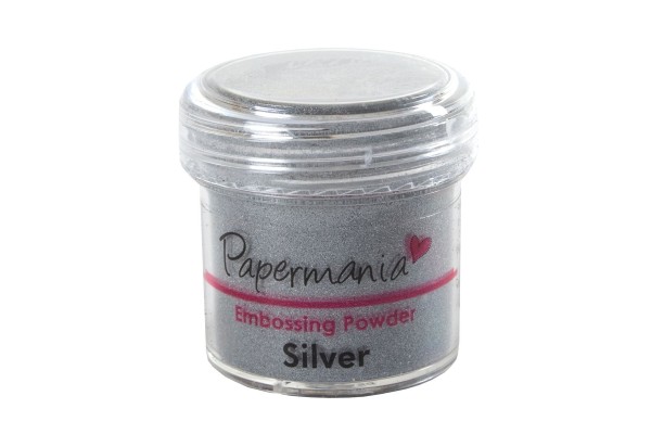 PaperMania - Embossing Powder (1oz) - Silver.