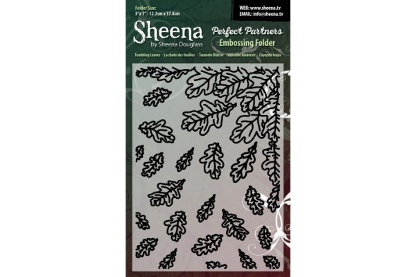 Sheena Douglas Perfect Partners Embossing Folder 5 x 7" - T".