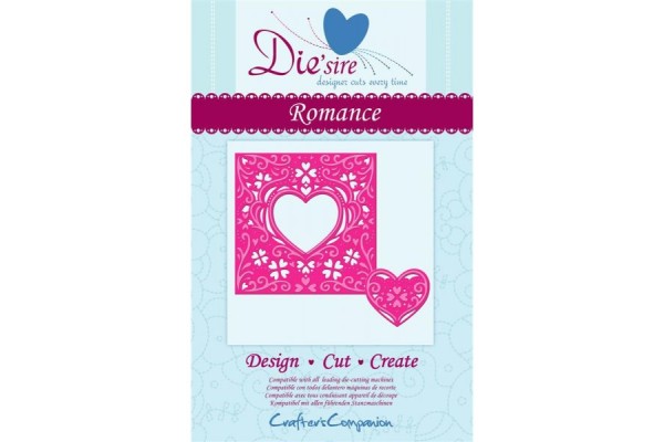 Diesire 'Create a Card' Metal Die - Romance.