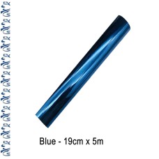 Toner Reactive Foil Roll,19cm x 5 Meter in Blue - HobbyPrint®