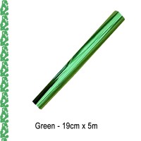 Toner Reactive Foil Roll,19cm x 5 Meter in Green - HobbyPrint®