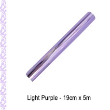 Toner Reactive Foil Roll,19cm x 5 Meter in Light Purple - HobbyPrint®