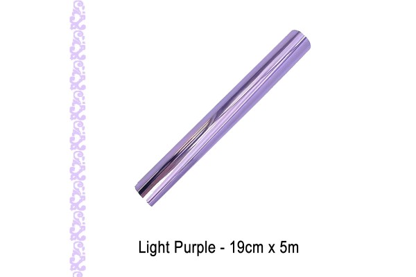 Toner Reactive Foil Roll,19cm x 5 Meter in Light Purple - HobbyPrint®