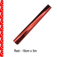 Toner Reactive Foil Roll,19cm x 5 Meter in Red - HobbyPrint®