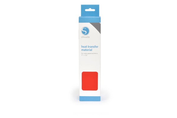Silhouette Smooth Heat Transfer Material - Red.