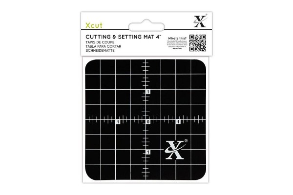 Xcut 4'' Cutting & Setting Mat - Black.