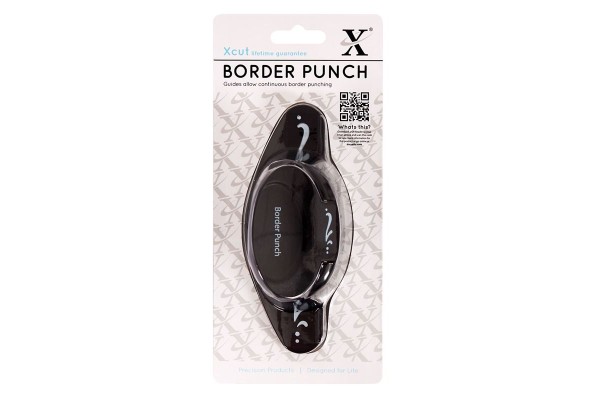 Xcut 4cm Border Punch - Flourish - 1 9/16.