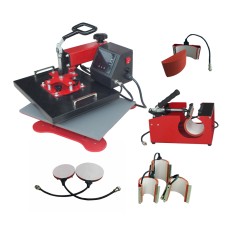 Heat Press - DS-ECH-500 - 38cm x 30cm (15" x 12") Swing Away, 5 in 1 Combo Multi Press