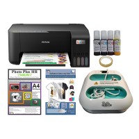Sublimation Printer Bundle - Ecotank ET-1810 with Handheld Heat Press Sublimation Printer Bundle - Ecotank ET-1810 with Handheld Heat Press