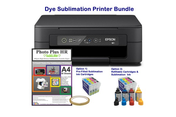 Low Cost Crafter's Sublimation Printer Bundle - Epson XP-2200 with accessories 