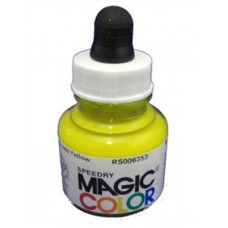 Liquid Acrylic Ink 28ml bottle with pipete MC120 - Process Yellow.